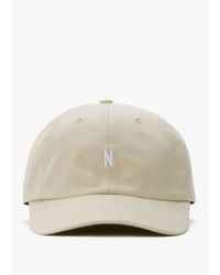 Norse Projects - Mens Twill Sports Cap In Marble - Lyst