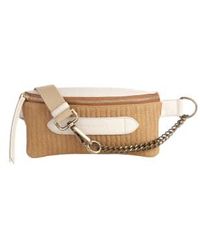Marie Martens - Coachella Belt Bag Braided Suede Leather Leather - Lyst