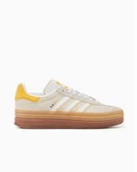adidas - Gazelle bold ih9929 ivoire / chaussures blanches / or audacieux - Lyst