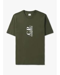 C.P. Company - Mens 30/1 jersey t-shirt britannique sailor en ivy - Lyst