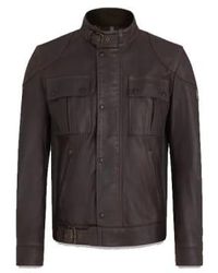 Belstaff - Gangster Leather Jacket Antique 54 - Lyst