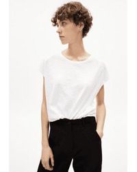 ARMEDANGELS - T-shirt oneliaa blanc - Lyst