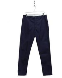 Universal Works - Pantalón aston azul marino sarga 00130 - Lyst