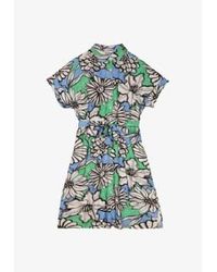 FRNCH - Edwige Floral Ss Shirt Dress M - Lyst