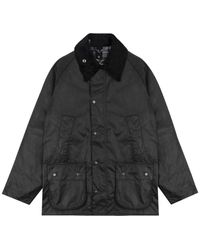 barbour garrison jacket black