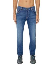 DIESEL - D-Yennox 0Ihar Tapered Fit Jeans - Lyst