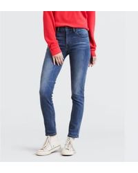 Levi's - Levis 721 High Rise Skinny Jeans Dust In The Wind 18882 0130 - Lyst