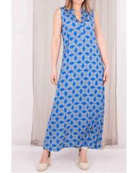 ROSSO35 - Printed Sleeveless Maxi Dress In - Lyst