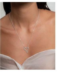 Zoe & Morgan - Heart Necklace One Size - Lyst