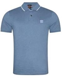 BOSS - Coton Polo Slim-Fit - Lyst