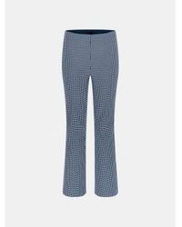 Guess - New Ornella Trouser Or Cave And White - Lyst