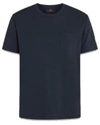 Belstaff - Racing T-Shirt Dunkle Tinte - Lyst