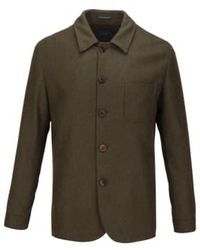 Guide London - Overshirt Jacket Olive Green Xxl - Lyst