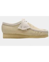 Clarks - Wallabee Shoes Off Mesh Uk7 - Lyst