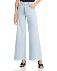 DL1961 - Hepburn Poolside Wide Leg Jeans 25 - Lyst