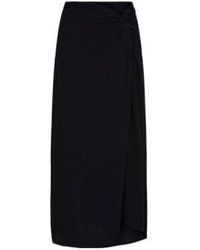 SELECTED - Slfevita Wrap Around Ankle Skirt - Lyst