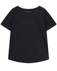 Majestic Filatures - Shirt lyocell-baumwoll-mix shirt rundhalsausschnitt - Lyst