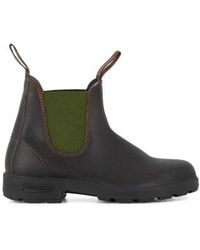 Blundstone - Botas cuero and olive womens 519 - Lyst