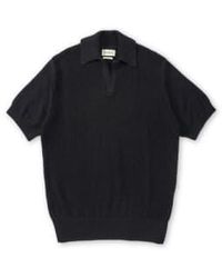 Oliver Spencer - Short Sleeve Penhale Polo Shirt Navy L - Lyst