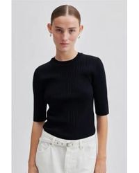 Second Female - Mathi Knit Tee - Lyst