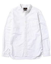 Beams Plus - B.d. chemise oxford blanc - Lyst