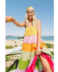 Sundress - Mix Color Betty Maxi Dress Xs/s - Lyst