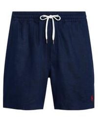 Ralph Lauren - Navy 6 Inch Classic Fit Prepster Poplin Shorts S - Lyst