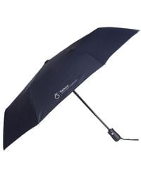 Barbour Auto Umbrella Navy - Blue