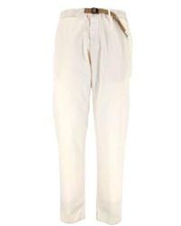 White Sand - Greg cotton men pantalones crema - Lyst