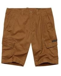 Superdry - Vintage Core Cargo Shorts Tobacco 30 - Lyst