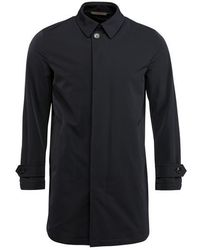 Ermenegildo Zegna Manteau de pluie bleu marine
