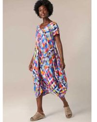 New Arrivals - Multi Square Sahara Pixelated Dress 2 - Lyst