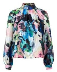 Stine Goya - Frosted Floral Day Printed Ashley Top Xs - Lyst