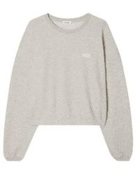 American Vintage - Kodytown Sweatshirt Polar Melange L - Lyst