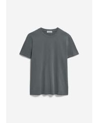 ARMEDANGELS - Maarkos Space Stahl Schwergewichtiges T-Shirt - Lyst