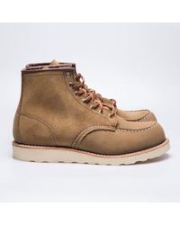 Red Wing - Moc toe 8881 olive mohave - Lyst
