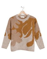 indi & cold - Indi And Cold Leaf Jacquard Jumper In From - Lyst