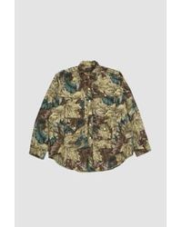 Beams Plus - Polyester Camouflage Jacquard Adventure Shirt - Lyst