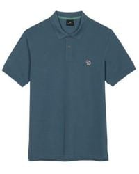 PS by Paul Smith - Reguläre fit ss zebra polo -shirt - Lyst