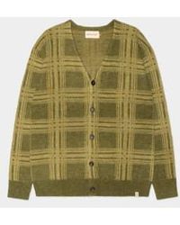 Revolution - Army Loose Knitted Cardigan S - Lyst