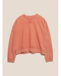 YMC - Almost Grown Sweatshirt Orange Organic - Lyst