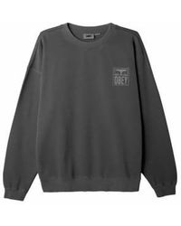 Obey - Eyes Icon Extra Hw Crew Pigment Pirate - Lyst