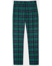 tartan trousers womens red