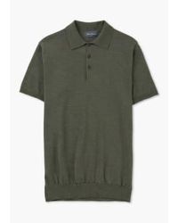 Oliver Sweeney - S Covehithe Merino Knitted Polo Shirt - Lyst