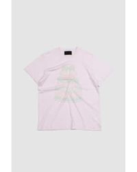 Simone Rocha - T-shirt ss avec imprimé à gâteau rose / menthe / rose - Lyst