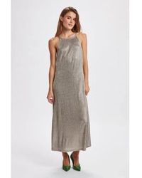 Numph - Ydun Silver Dress Xs - Lyst