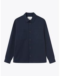 Twill Utility Overshirt for Men