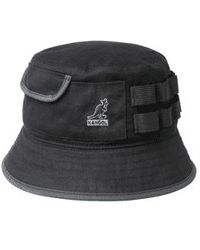Kangol - Waxed Utility Bucket Hat Large - Lyst