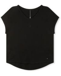 10Days - La camiseta cuello en v negro - Lyst
