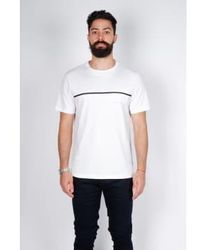 Antony Morato - Weißes t-shirt mit verklebten taschendetails - Lyst